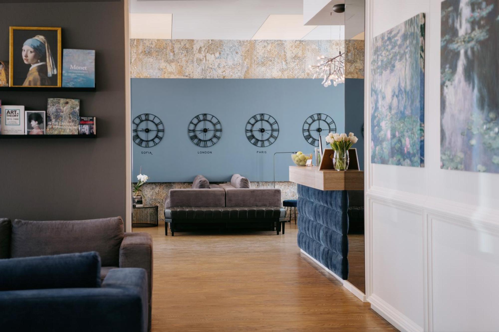 Impresamente Art Hotel Sofya Dış mekan fotoğraf
